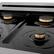 Alt View 5. ZLINE - 24 in. Wide 4 Burner ZLINE Legacy Dual Fuel Range in Satin Stainless Steel (RAS-SN-BR-24) - Satin Stainless Steel.