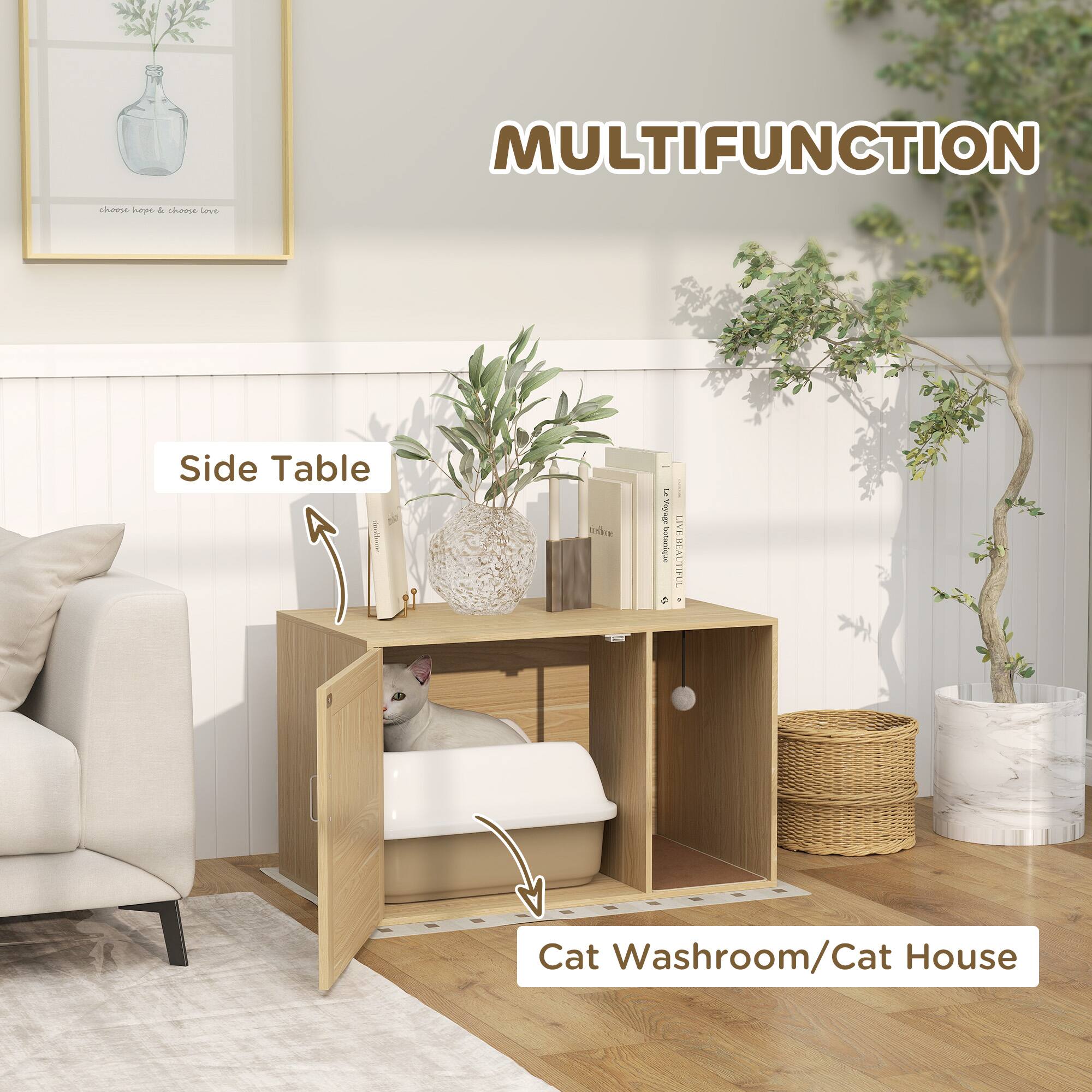 MULTIFUNCTION

Side Table

Cat Washroom/Cat House