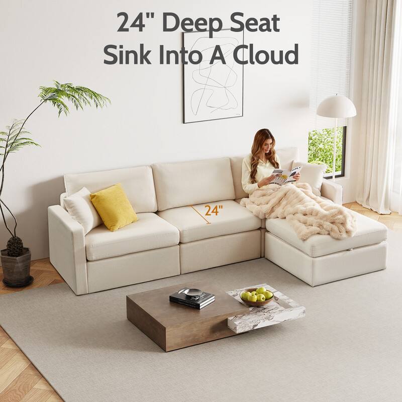 24" Deep Seat Sink Into A Cloud

24"