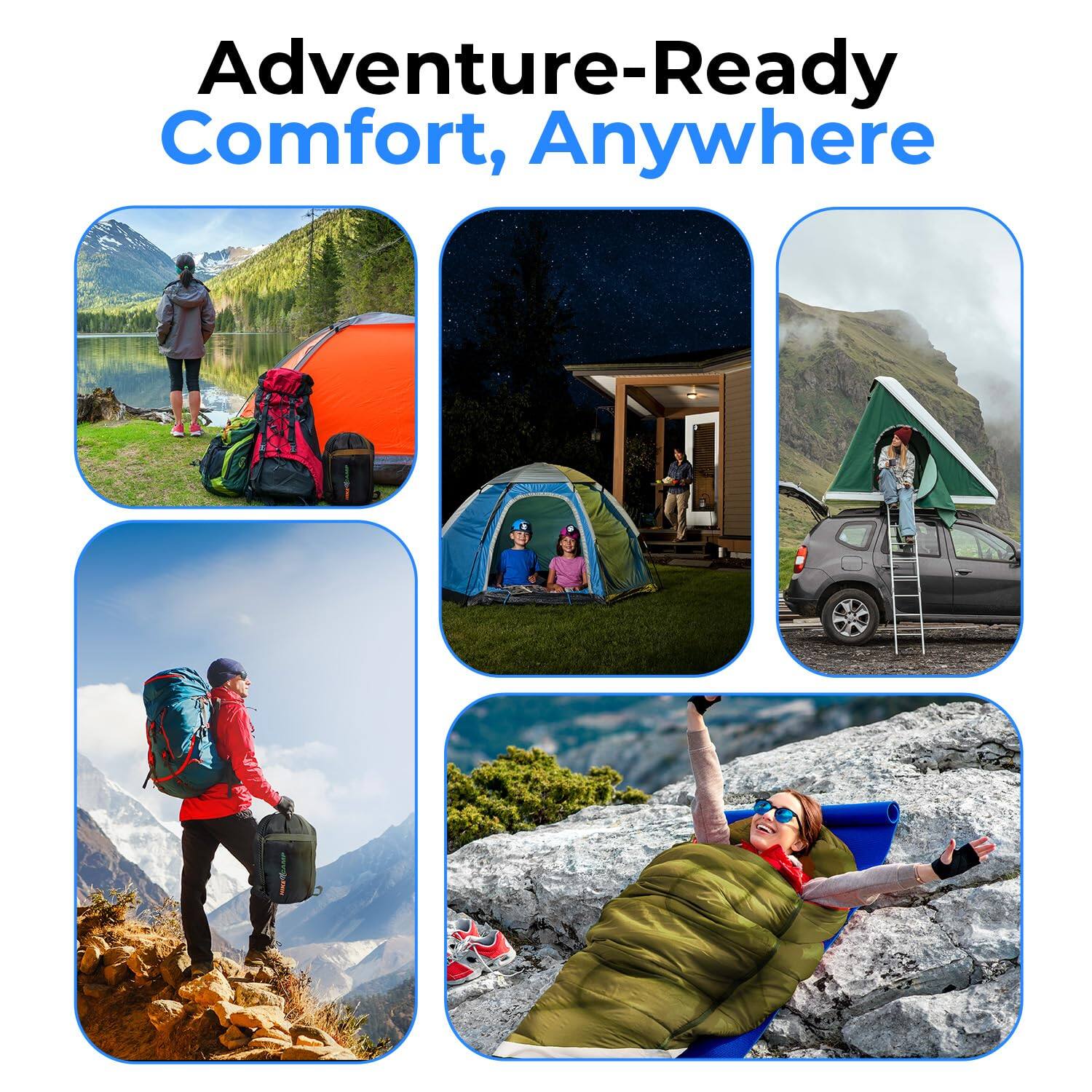 Adventure-Ready Comfort, Anywhere