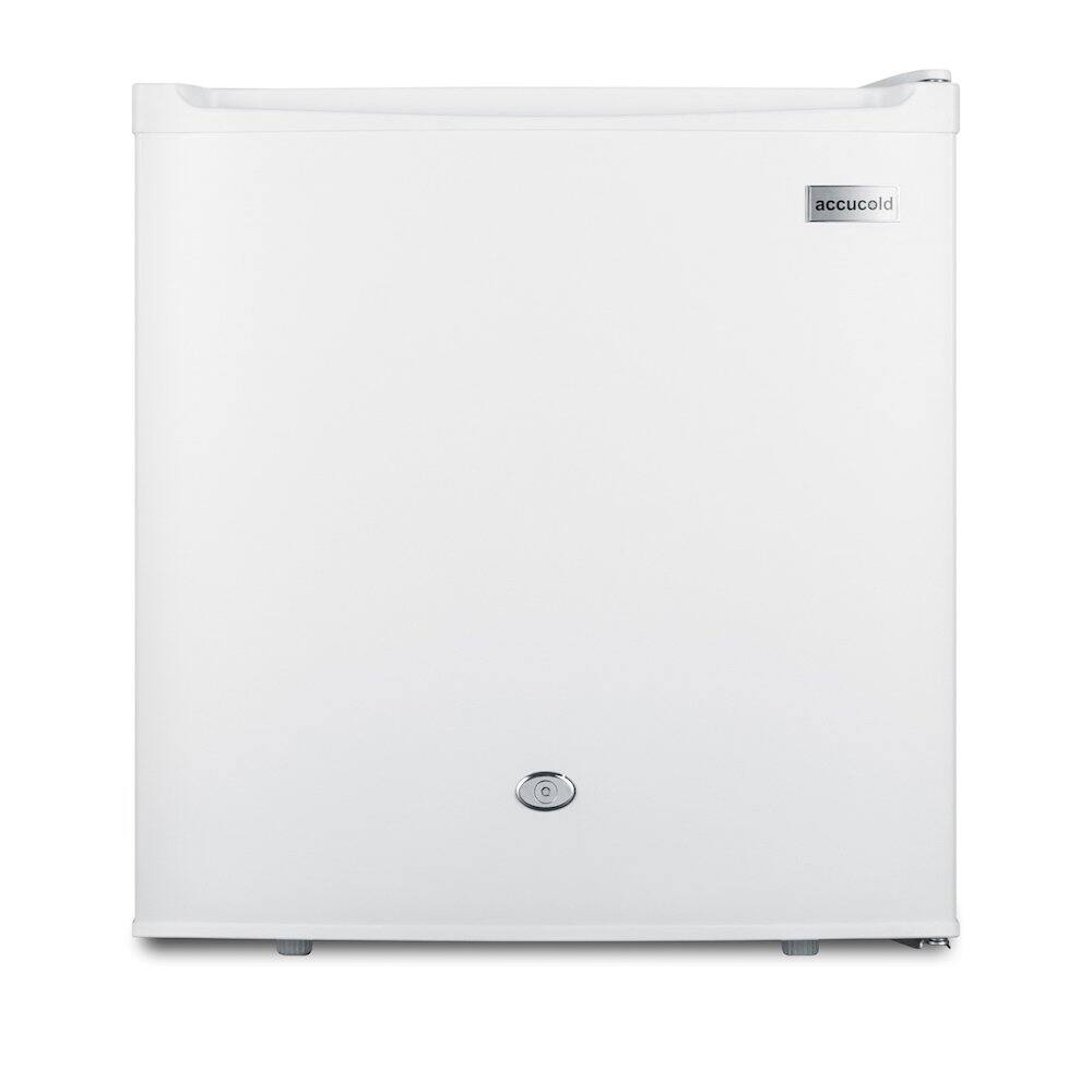 Front. Accucold - Compact All-Refrigerator - White.