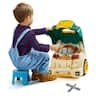 VEVOR - Engine Toy, 60 Pieces, Kids Mechanic Car Repair Set with Removable Parts, Lights and Sounds, Steering Wheel and Horn - Blue
