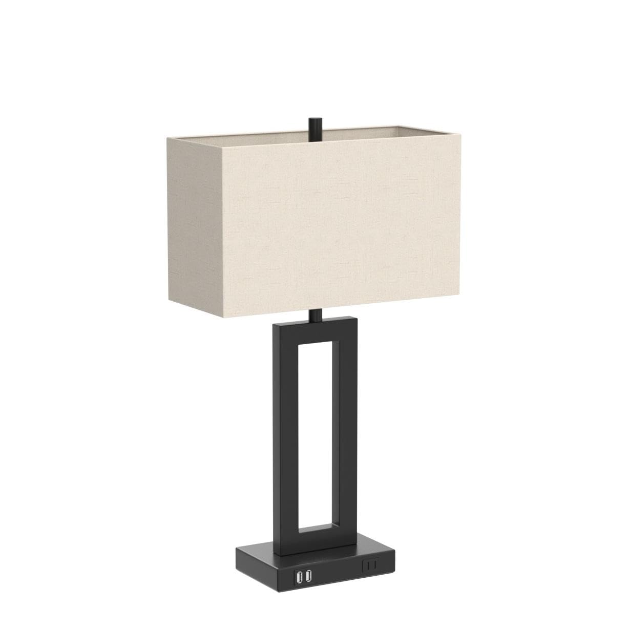Alt View 1. Reds Spade - Set Touch Control Table Lamp USB Ports Way Dimmable Modern Nightstand Lamp Sets Bedside Touch Desk Lamp - Gold(Base) Large(22'').