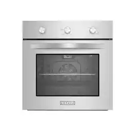 Empava - 24 in. Liquid Propane Gas Single Wall Oven 2.3 cu. ft. Capacity Knob Control Kitchen Compact Convection Oven - Stainless Steel