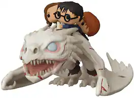 Funko - POP! Ride: Harry Potter - Dragon with Harry, Ron, & Hermione - COLLECTIBLES - Multicolor
