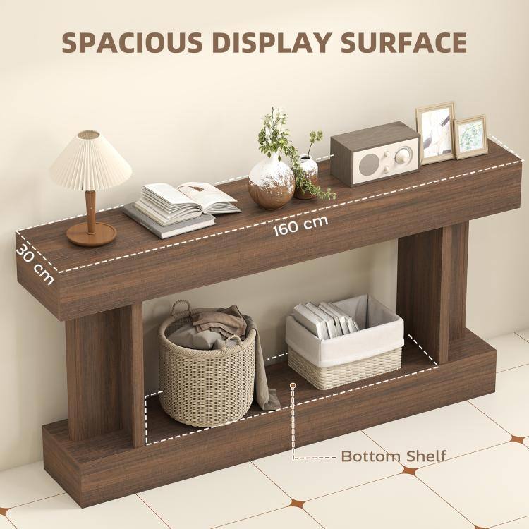 SPACIOUS DISPLAY SURFACE  
30 cm  
160 cm  
Bottom Shelf