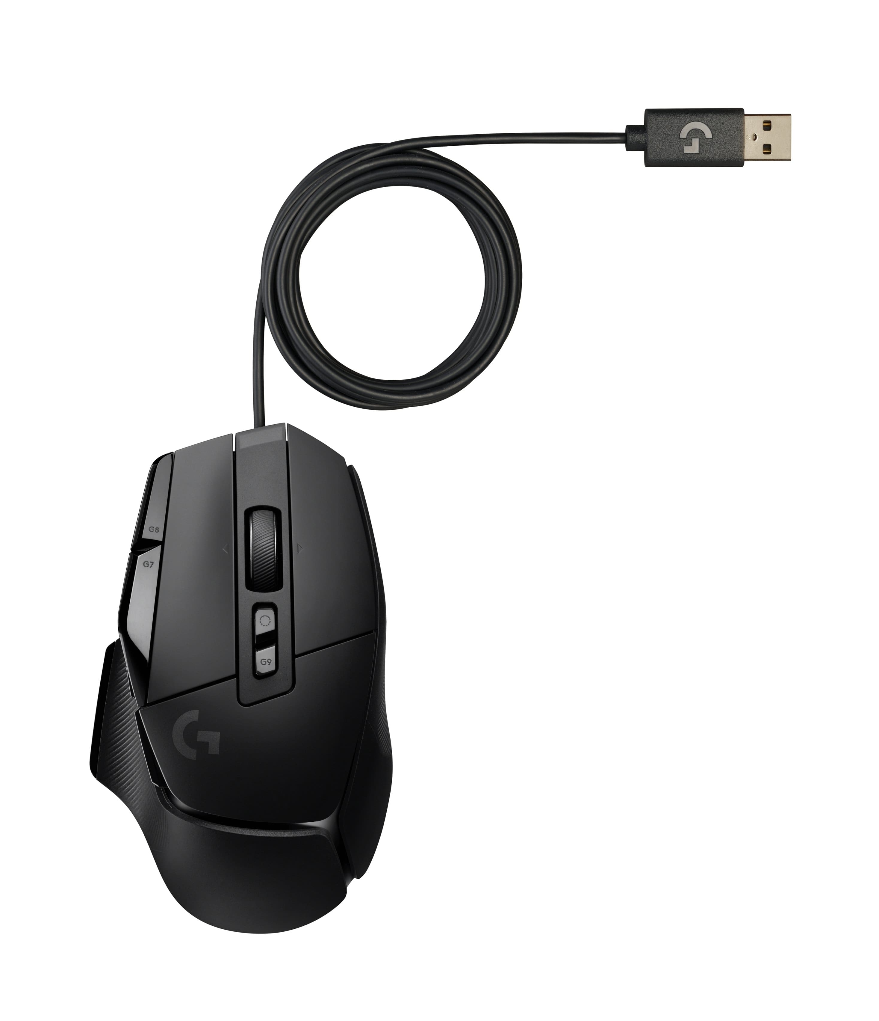 Alt View 20. Logitech - G502 X Wired USB Optical Gaming Mouse with HERO 25K Sensor - Black.