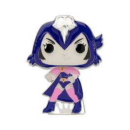 DC Teen Titans 3 Inch Funko POP Pin | Raven - Purple