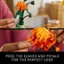 Pose the leaves and petals for the perfect look.