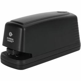 Business Source - Electric Stapler - Holds Upto 210 Staple - Full Strip - Black