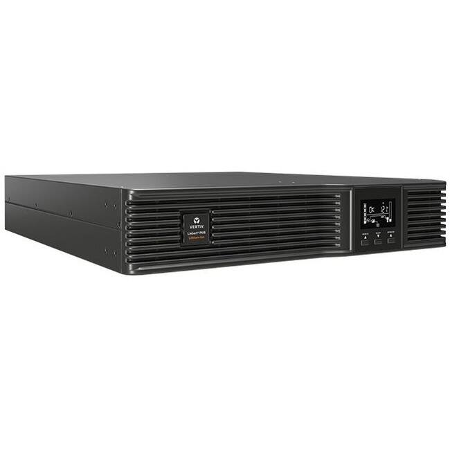 Front. LIEBERT - Vertiv Liebert PSI5 Lithium-Ion UPS 1920VA/1920W 120V AVR Rack/Tower - 2U Line Interactive UPS| Remote Management - Black.