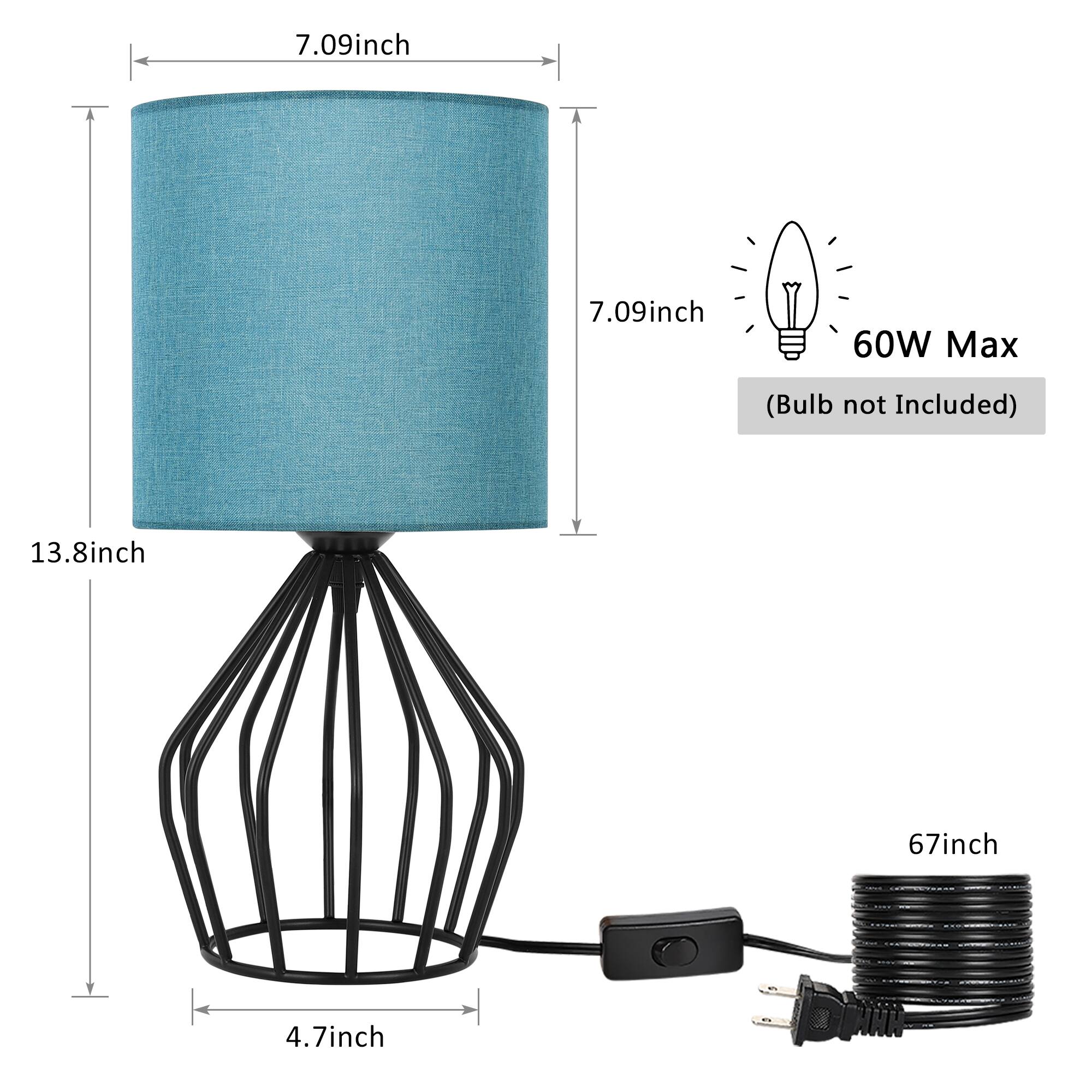 7.09 inch  
7.09 inch  
60W Max (Bulb not Included)  
13.8 inch  
67 inch  
4.7 inch
