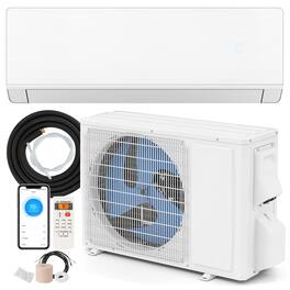 Gymax - 12000 BTU Mini Split AC 24 SEER2 Inverter Air Conditioner w/ Heating Mode - White