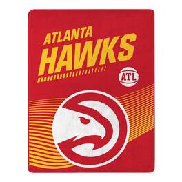 Sweet Home Collection - NBA Atlanta Hawks 60" x 80" Raschel Throw Blanket - Red