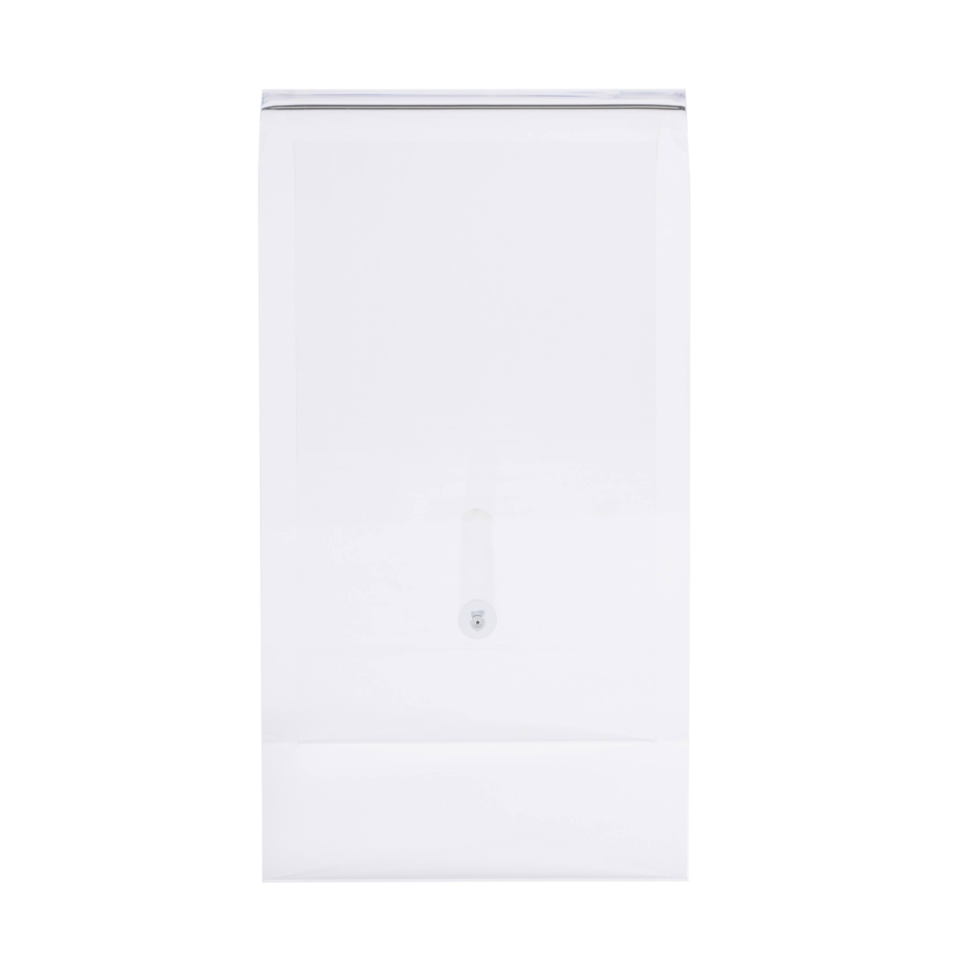 Butler Specialty Corsica 20 in. W Rectangular Acrylic Side Table Clear ...
