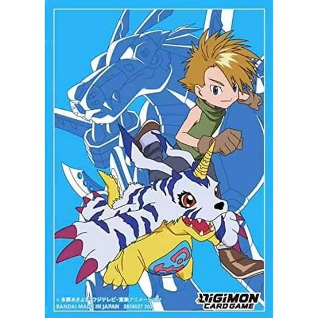 Bandai - Digimon Trading Card Supplies - Deck Sleeves - MATT & GABUMON (60 Sleeves) price history on PriceWatchPro