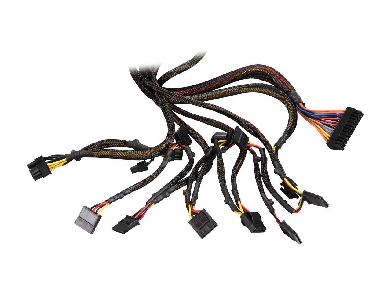 Alt View 5. Thermaltake - Thermaltake Smart Series 500W 80 PLUS Active PFC PSU.