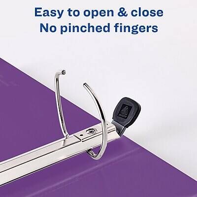 Easy to open & close  
No pinched fingers