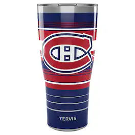 Tervis - Montreal Canadiens 30oz. Hype Stripes Stainless Steel Tumbler - Multicolor