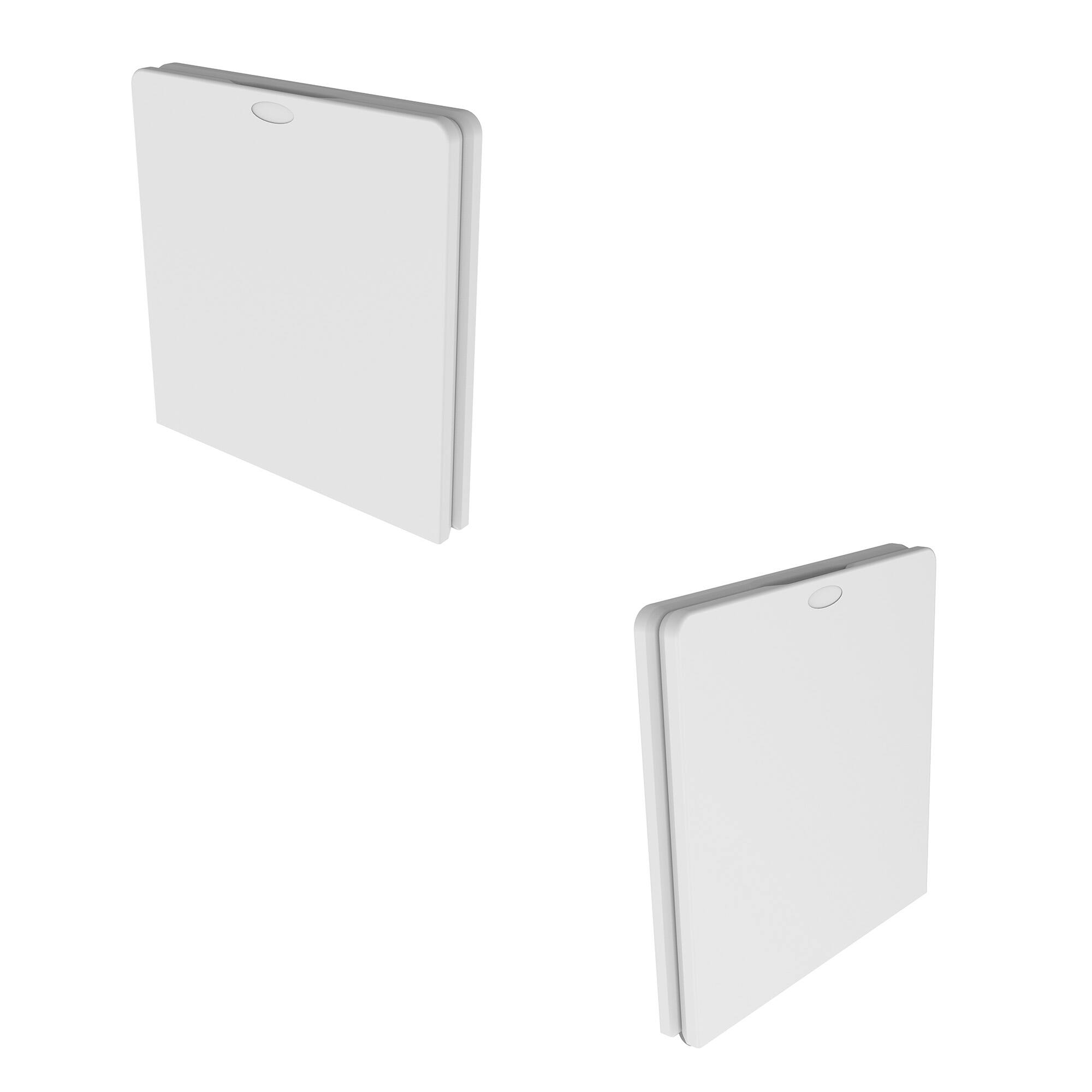 Alt View 5. Vipbear - Folding Table, Indoor Outdoor Foldable Plastic Folding Tables, Height Adjustable Portable Rectangular Utility Card Table - Black.