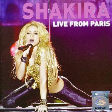SHAKIRA
LIVE FROM PARIS
TULEN
KPDN & HEP
ORIGINAL
8065503M