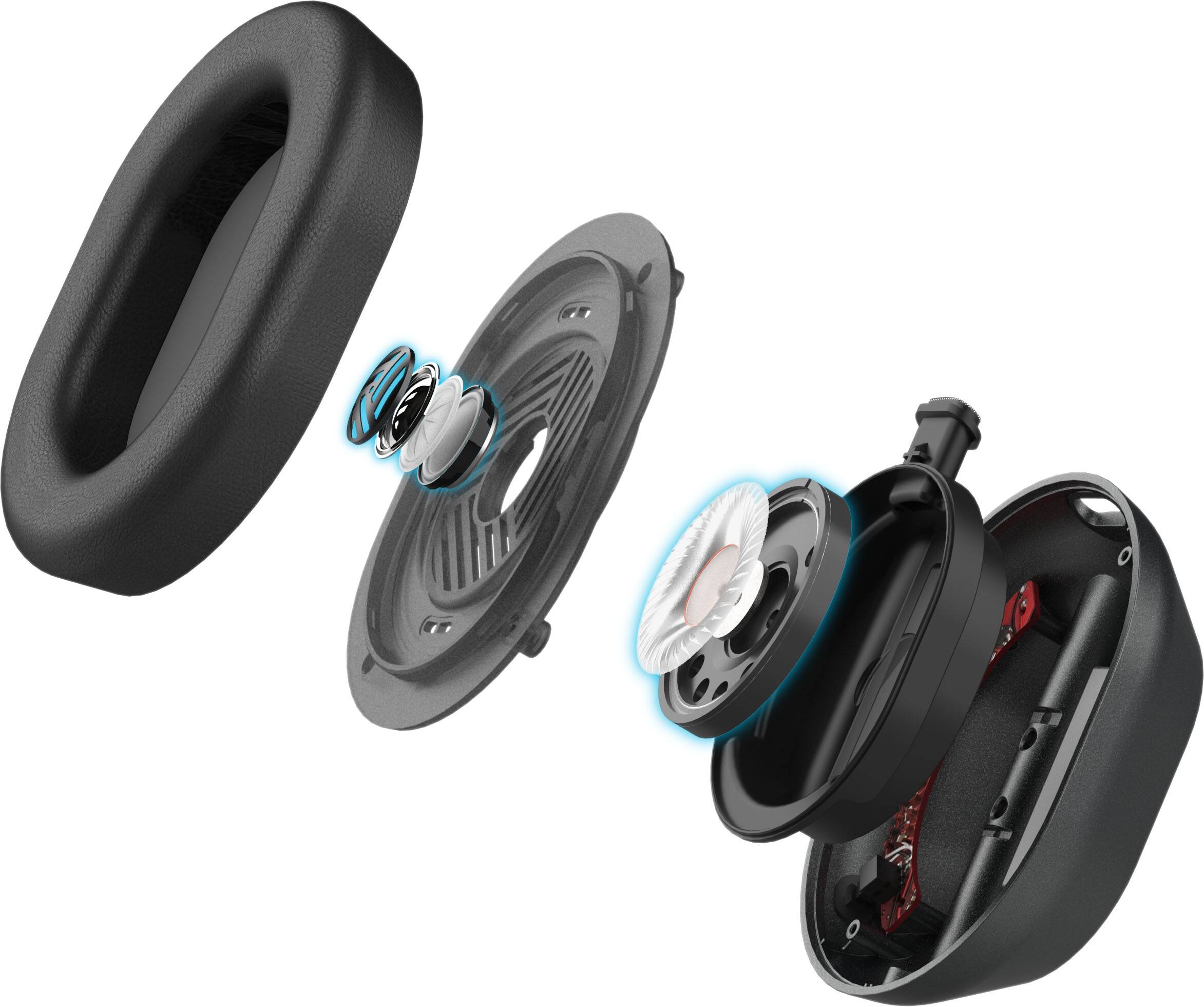 Alt View 2. JLab - Daybreak Wireless Bluetooth Gaming Over The Ear Headset - Black.