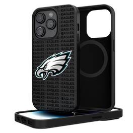 Keyscaper - NFL - Philadelphia Eagles Primary Logo iPhone Magnetic Bump Case - 13 - Black
