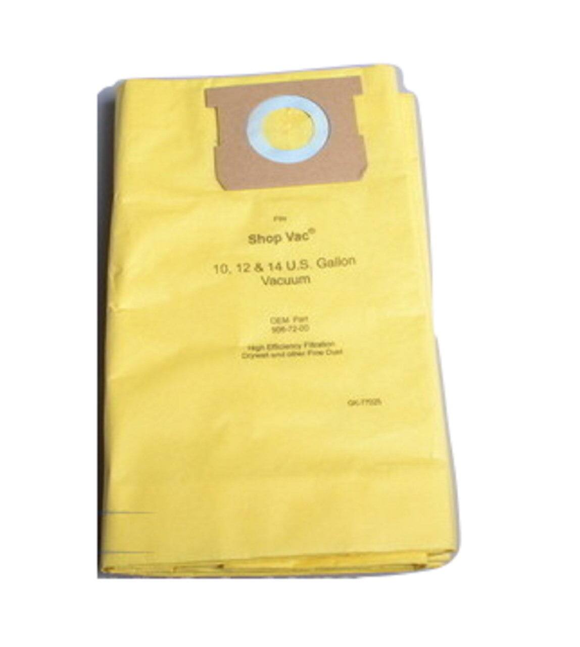 Shop Vac  
10, 12 & 14 U.S. Gallon Vacuum  
DEM Pan 506-72-00  
GTPN