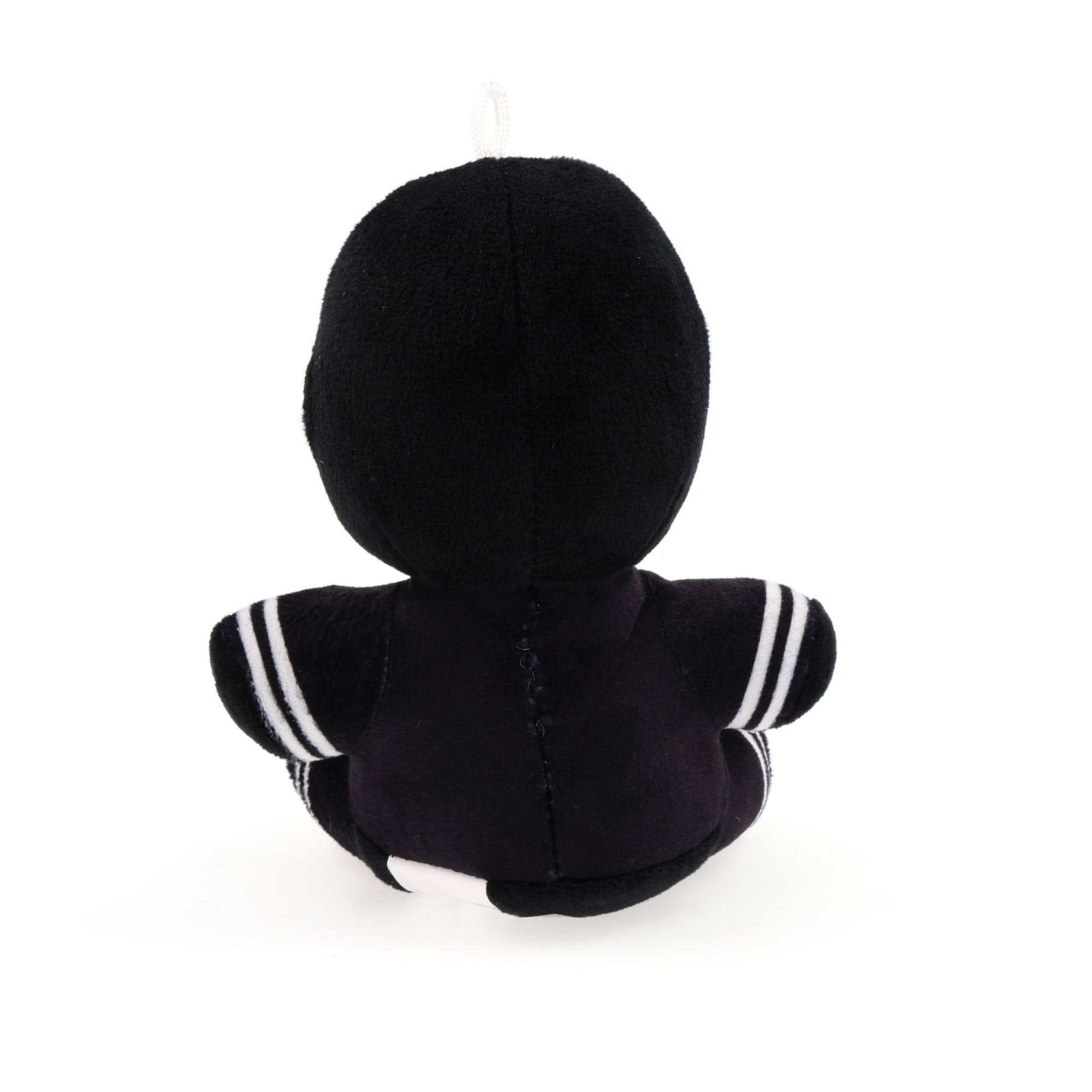 Alt View 2. Chucks Toys - Five Nights at Freddy's 6.5" Plush: Phantom Puppet - Black/White.