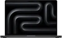 Apple - Refurbished MacBook Pro 16" Laptop - M3 Max chip - 36GB Memory - 30-core GPU - 1TB SSD - Space Black - Front_Zoom