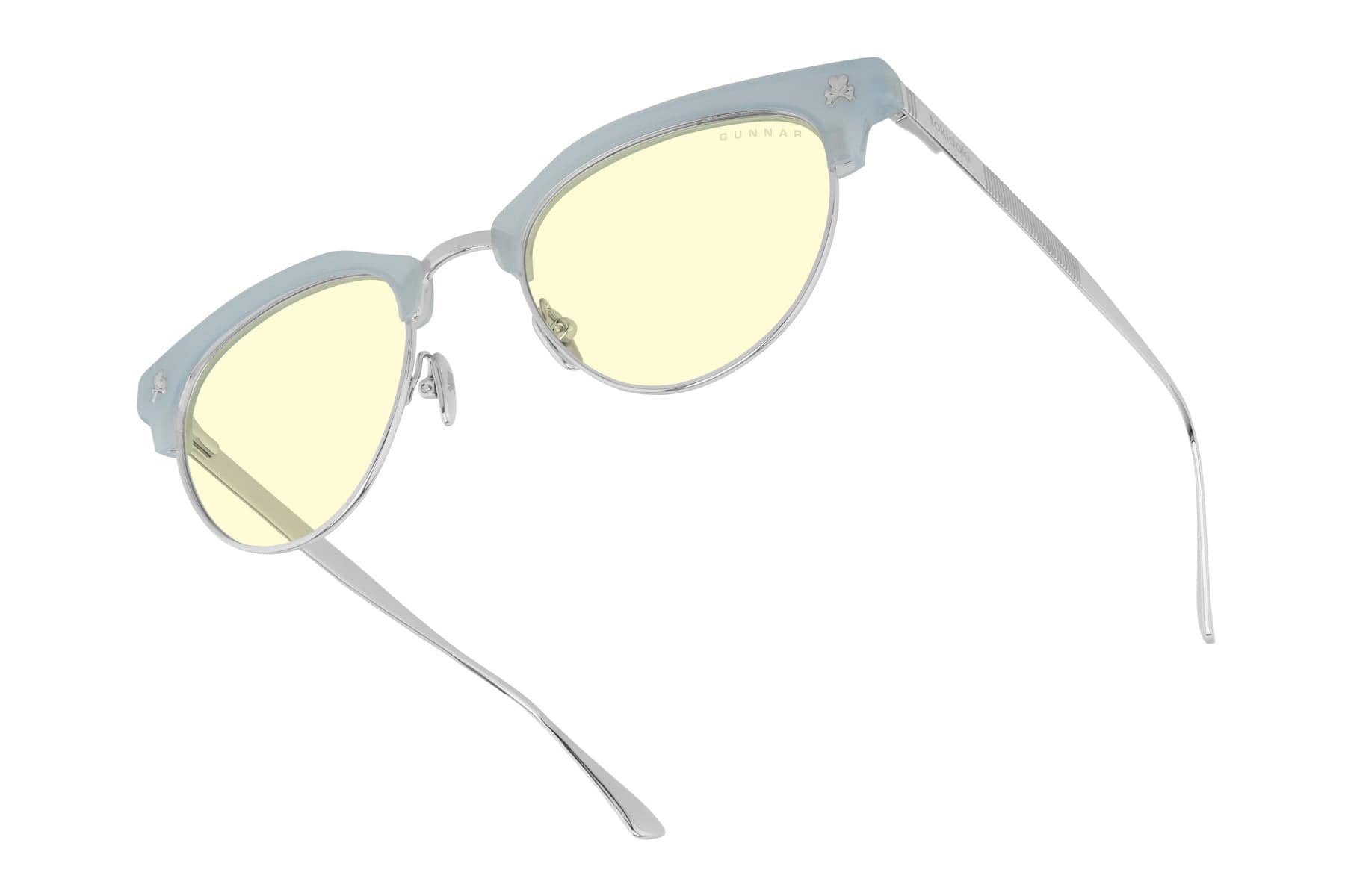 GUNNAR - Computer Glasses - tokidoki California Dreamin', Amber Lens - Blue Light Blocking, Relieve Dry Eye - Beach Blue