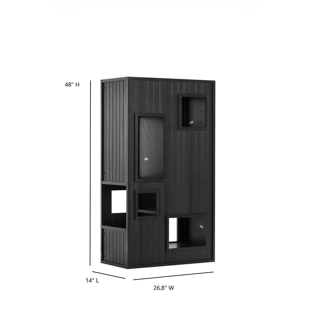 48" H x 14" L x 26.8" W