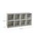 The dimensions of the shelf are:
- Height: 13.5 inches
- Depth: 13.7 inches
- Width: 56.36 inches
- Height of the back panel: 28.42 inches