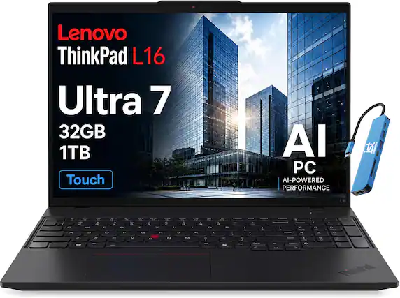 Lenovo ThinkPad L16 Ultra 7 32GB 1TB Touch AI PC AI-POWERED PERFORMANCE