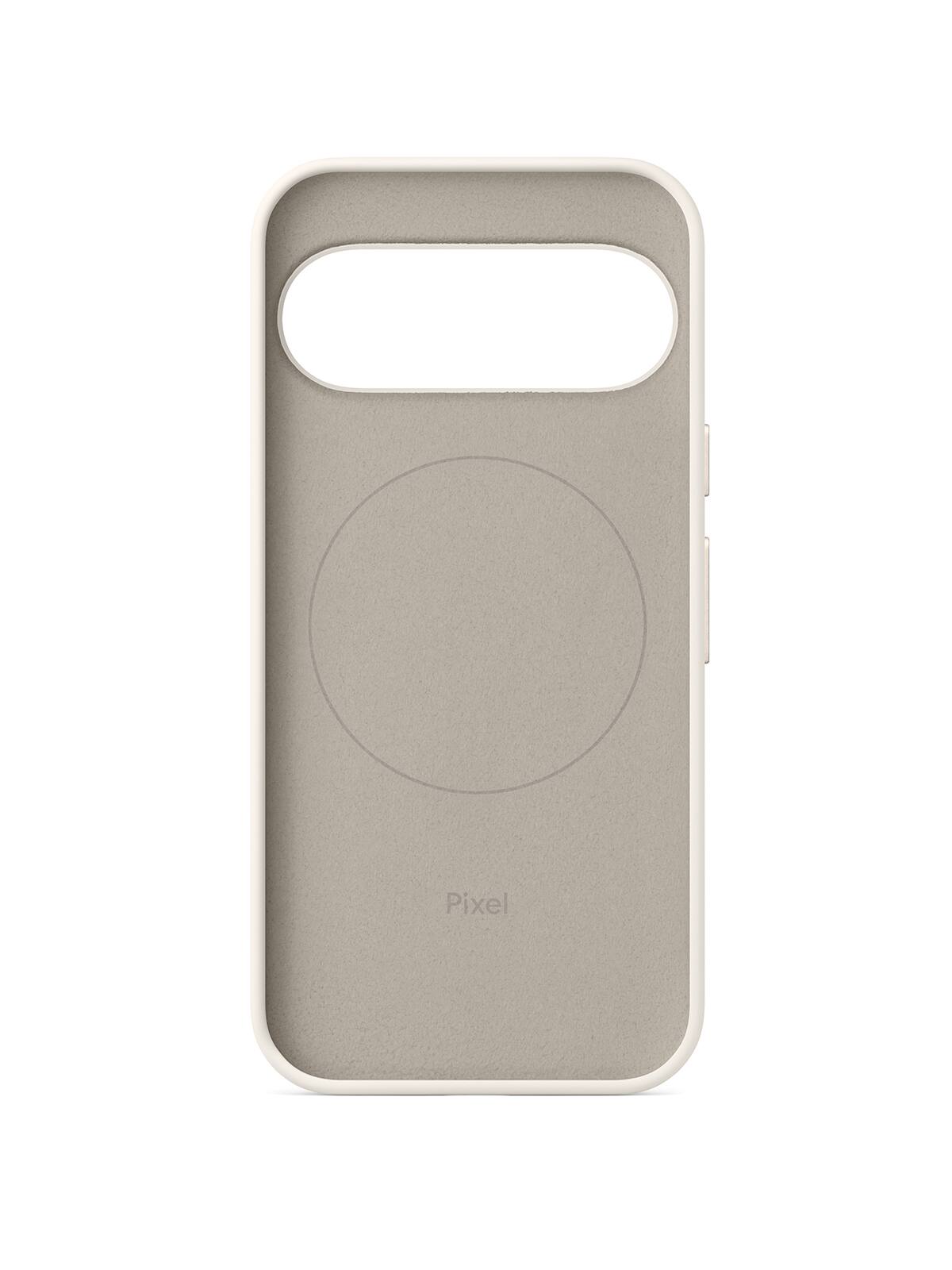 Left. Google - Google Pixel - 10 Pro XL Case - Porcelain - Porcelain.