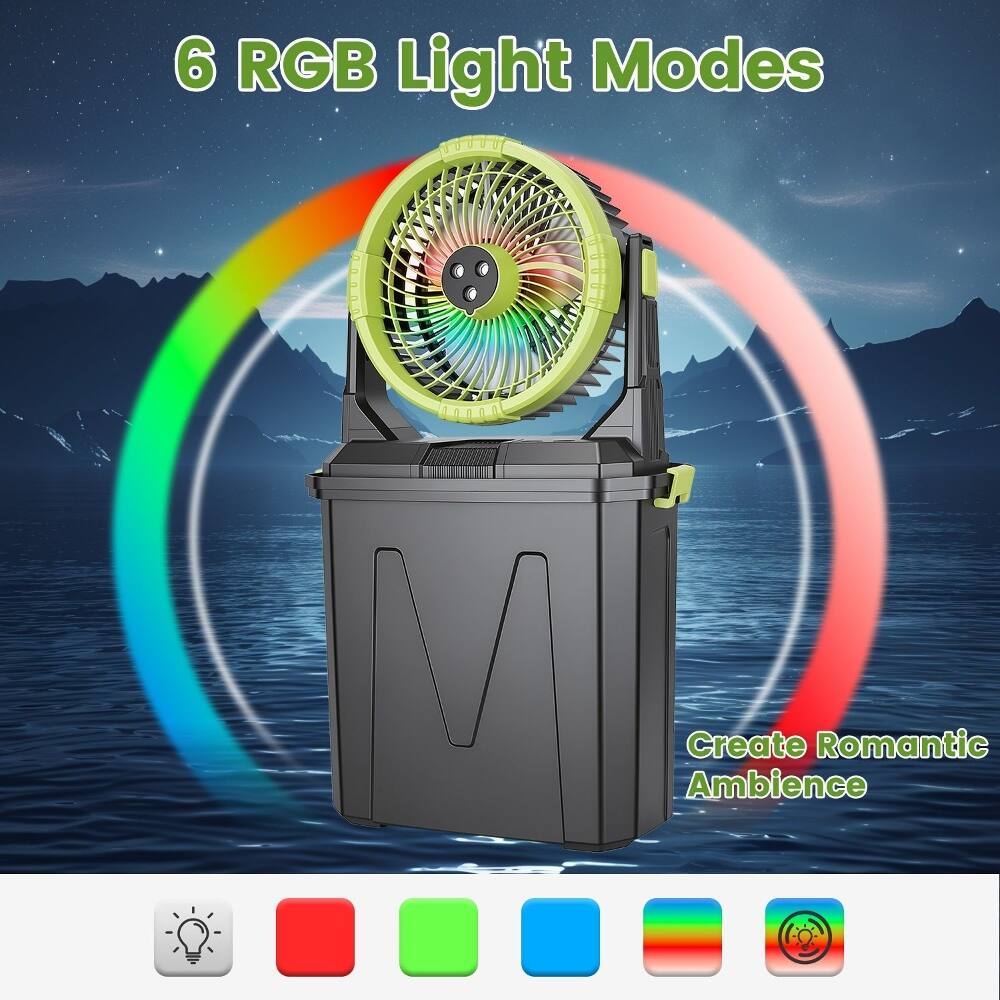 6 RGB Light Modes

Create Romantic Ambience