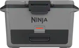 Ninja - FrostVault 50qt Hard Cooler with Dry Zone - Slate Gray