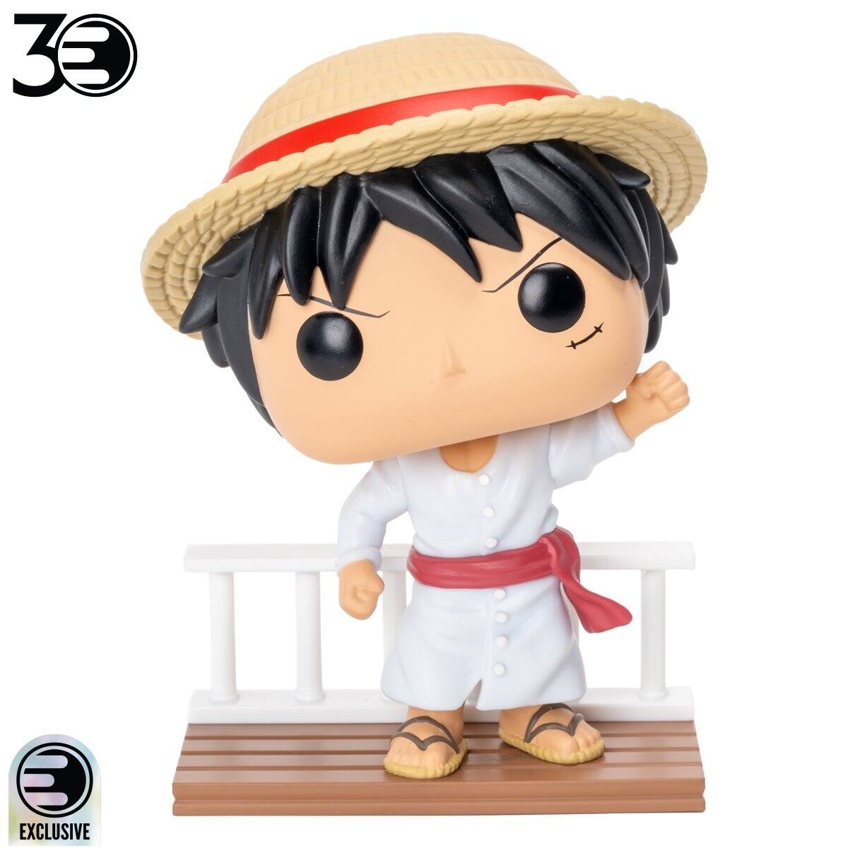 Left. Funko - Funko Pop! One Piece Straw Hat Pirates: Monkey Luffy.