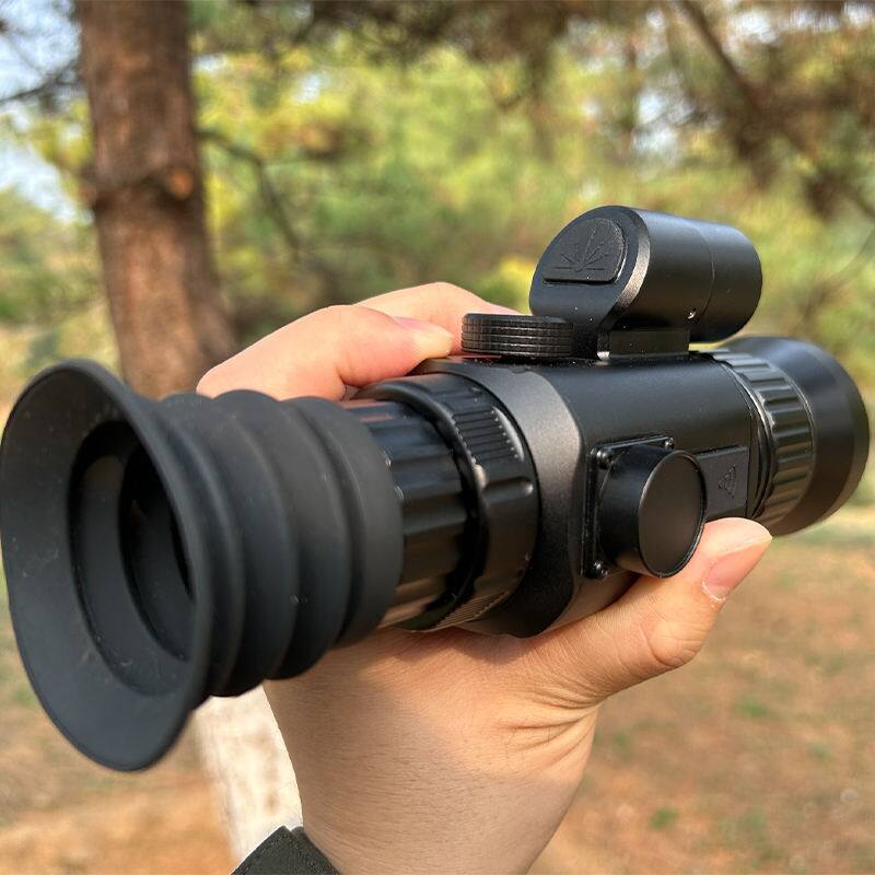 Alt View 1. Cluzine - Digital Thermal Scope Night Vision with Rangefinder for Hunting.