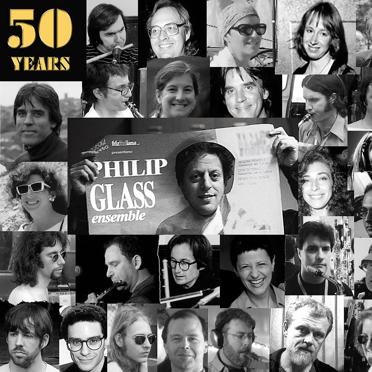 50 YEARS

PHILIP GLASS ensemble

presented by
MNS