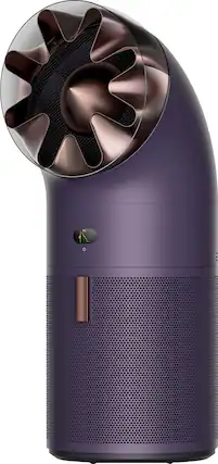 Front. Dyson - Hushjet Big + Quiet Cool Pure+ Formaldehyde Air Purifier and Fan - Steel Violet/Deep Bronze.