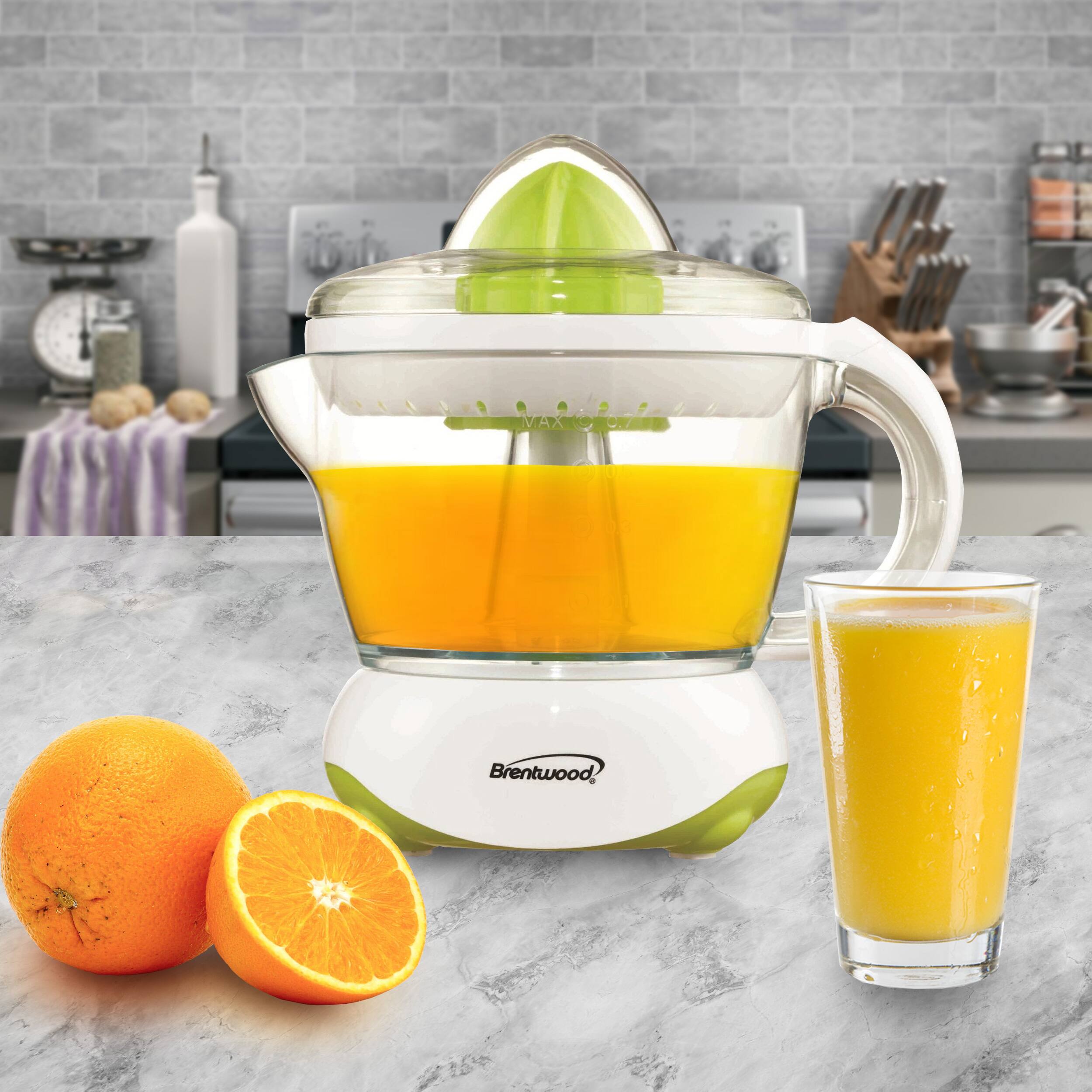 Alt View 2. Brentwood - Citrus Squeezer/Juicer in White - White.