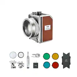 Harlowe - Mini II 20W Portable Camera Light with Bi-Color 2700-6500K (Creator Kit) - Silver