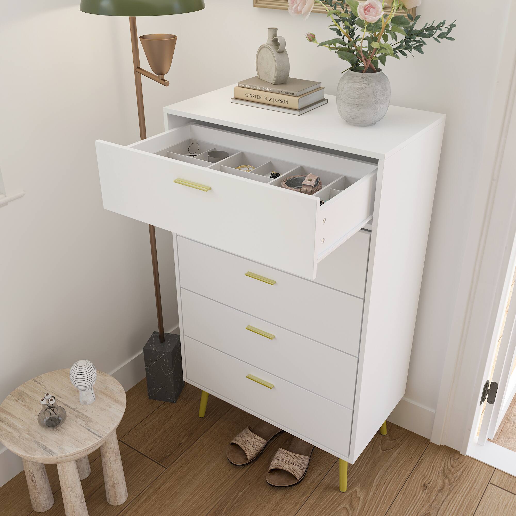 The text on the image reads:

"KONSTEN I H.W. JANSON"