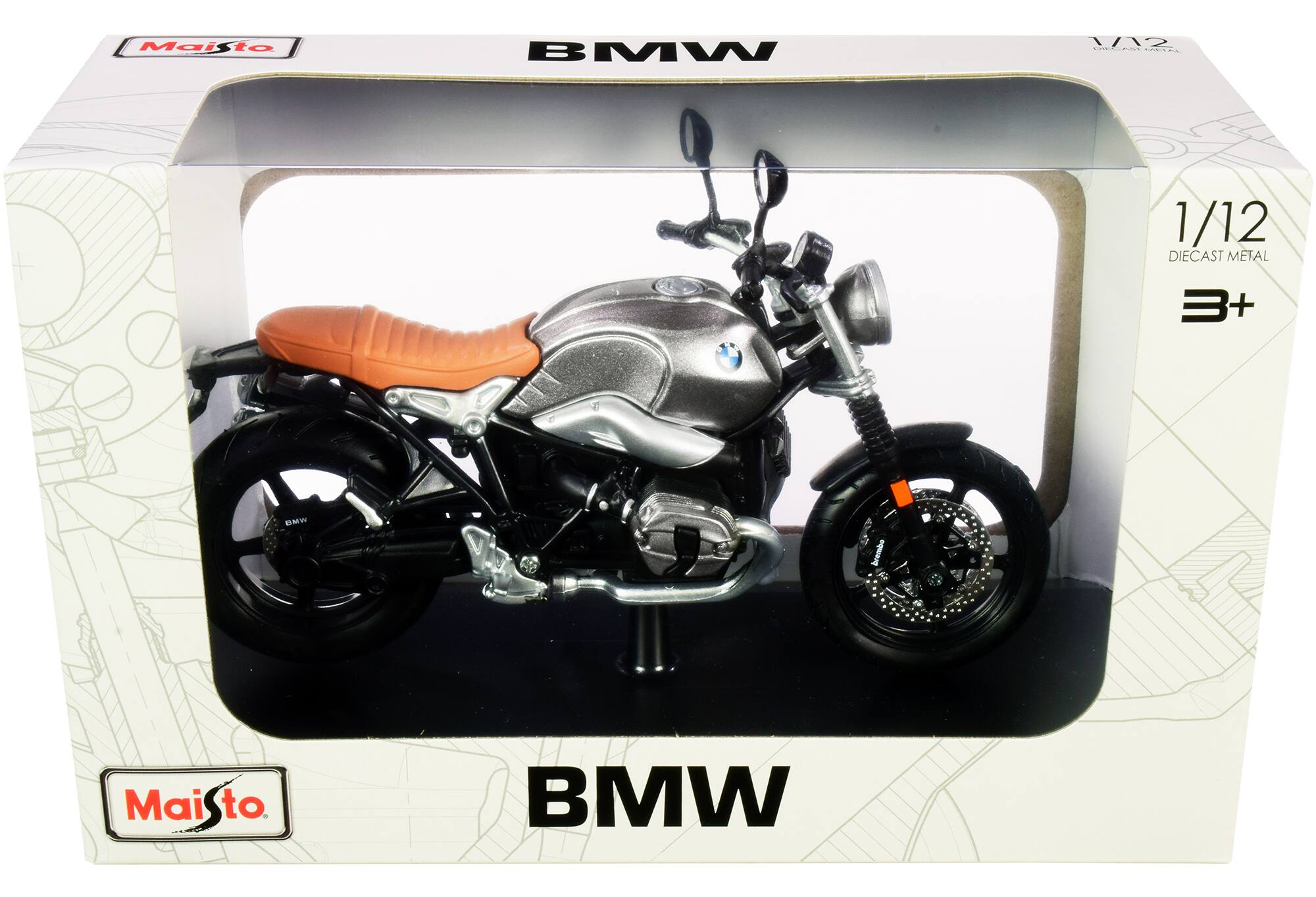 Maisto BMW 1/12 CO. . OCd. 1/12 DIECAST METAL 3+