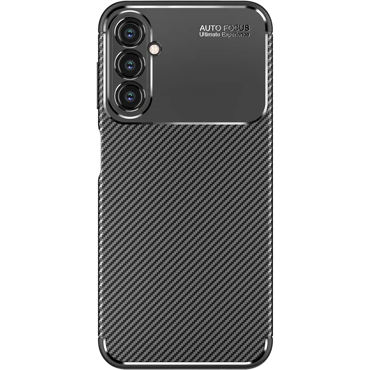 Front. SaharaCase - Anti-Slip Series Case for Samsung Galaxy A14 5G - Black.