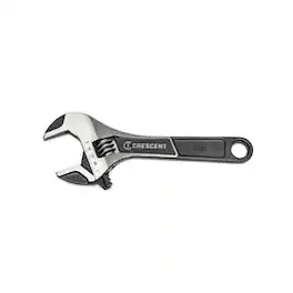 Crescent - Metric and SAE Wide Jaw Adjustable Wrench 6 in. L 1 pc