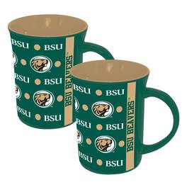 The Memory Company - Bemidji State Beavers Two-Pack 15oz. Line Up Ceramic Mugs - Multicolor
