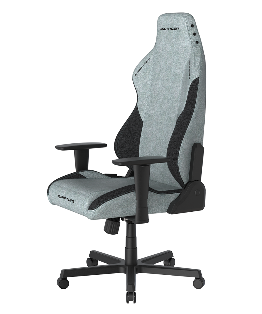 Dl Racing Gaming Chair DXRacer Drifting Series Gaming Chair – Fabric Cyan & Black, Ergonomic ...