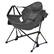 Front. Ainfox - Ainfox Oversized Camping Folding Chair, Portable Heavy Duty Swing Chair Hammock - gray.